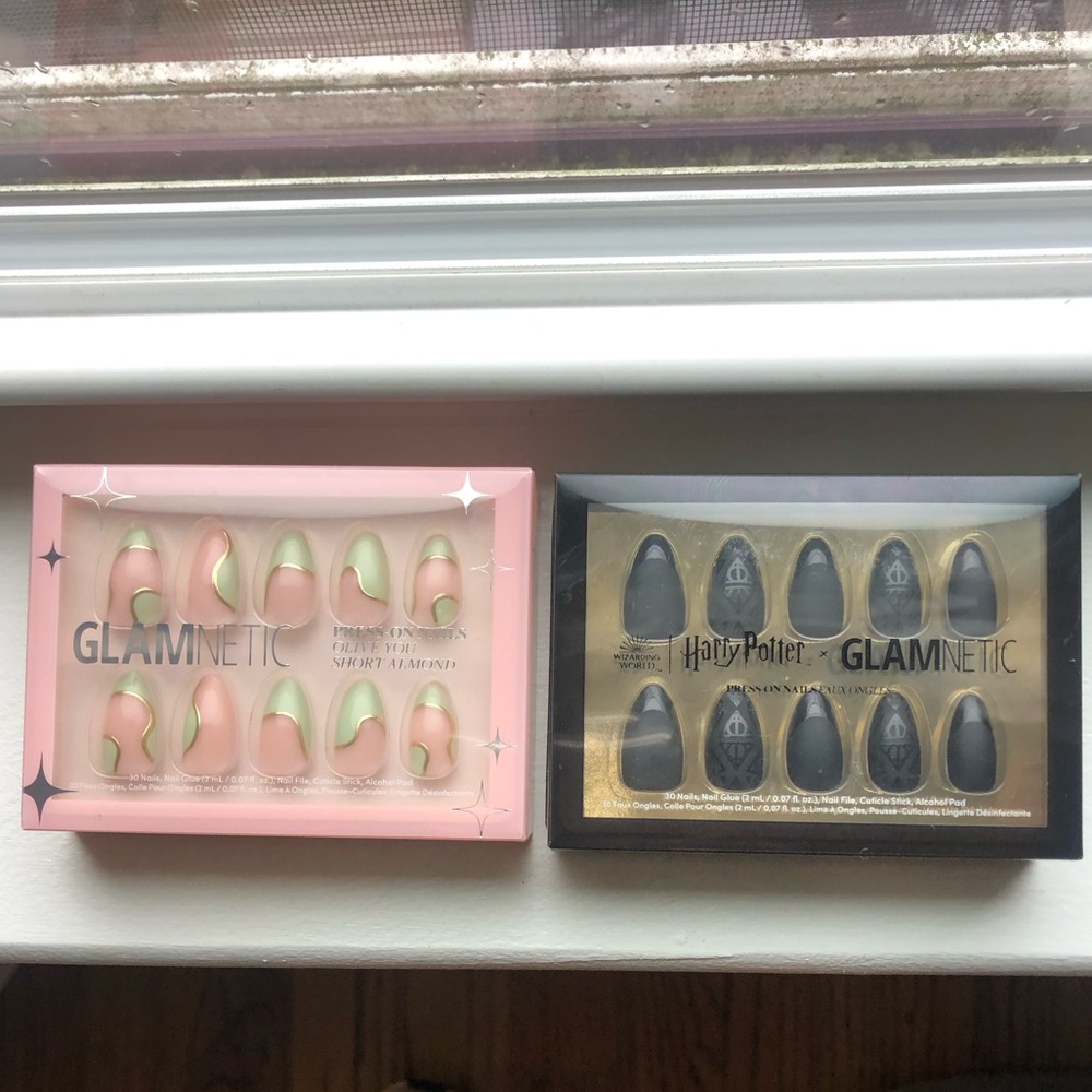 Glamnetic press on nails 2-pack